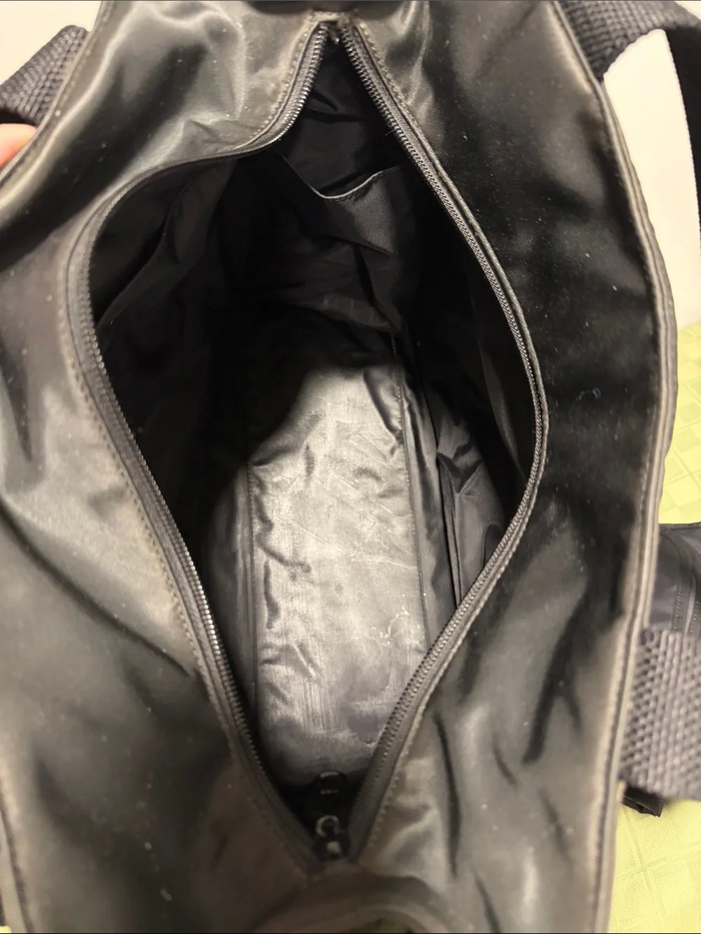 Kate Spade New York Vintage Black Nylon Diaper Bag